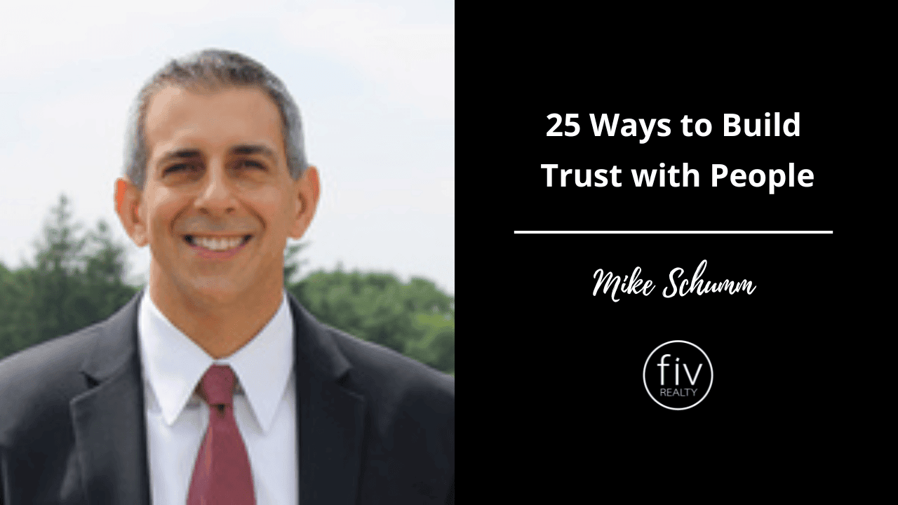 25 Ways to Build Trust with People