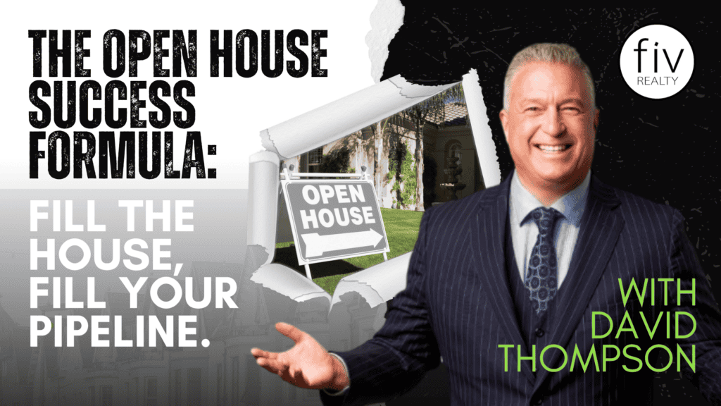 Fiv Realty masterclass on open house strategies for real estate agents
